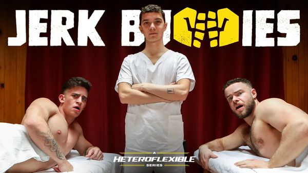 直男共浴被男技师操了